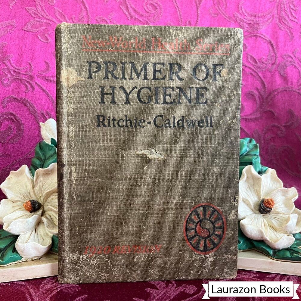 1920's Primer of Hygiene, Antique School Book, Missing Title Page